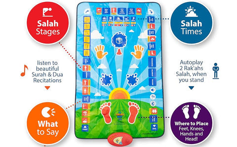 HAYYAT™Kids Prayer Mat