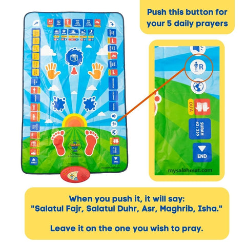 HAYYAT™Kids Prayer Mat