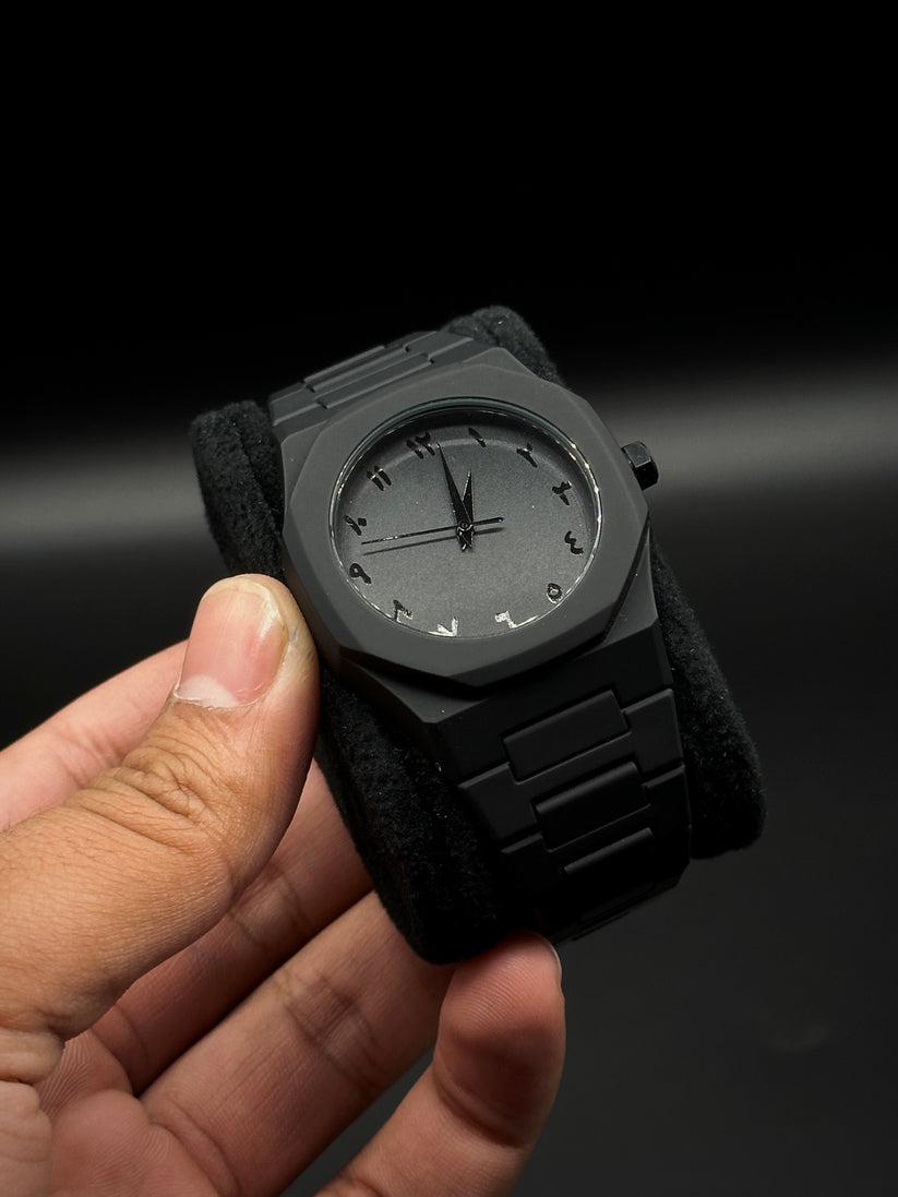 HAYYAT™Black Arabic Aura Watch