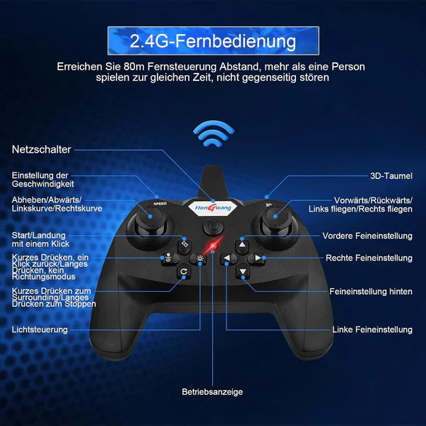 HAYYAT™LO712 Aeroplane 2.4GHz Remote Controlled