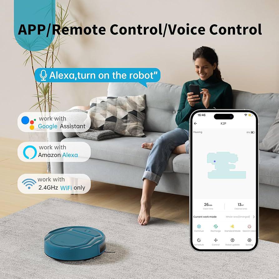 HAYYAT™Smart Robotic Vacuum Cleaner