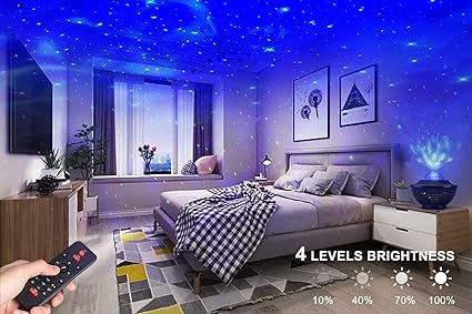 HAYYAT™ Galaxy Ocean Light Projector – بروجكتر ضوء المجرة والمحيط