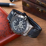 HAYYAT™Men's Military USB Lighter Watch