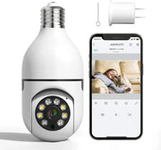 HAYYAT™ Night Vision Wireless Bulb Camera